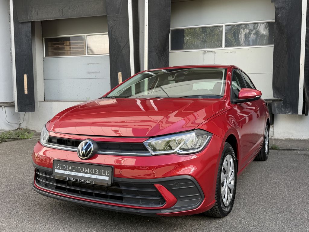 Volkswagen Polo 2022 г. Красный, пробег 53500 км