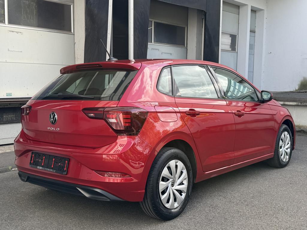 Volkswagen Polo 2022 г. Красный, пробег 53500 км