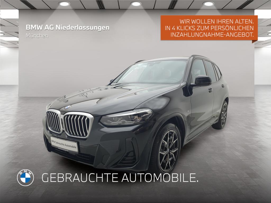 BMW X3 2023 г. Чёрный, пробег 57898 км