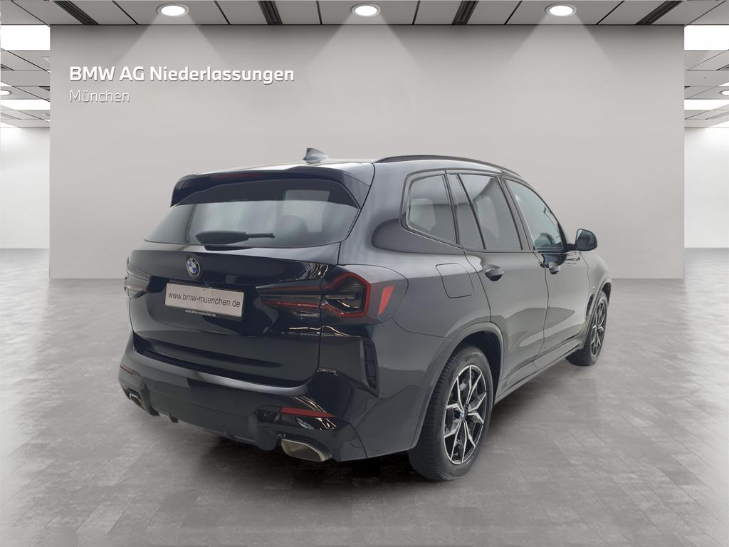 BMW X3 2023 г. Чёрный, пробег 57898 км