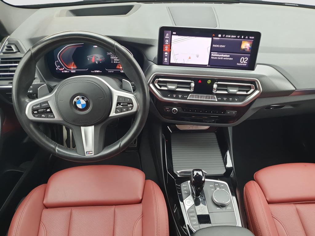 BMW X3 2023 г. Чёрный, пробег 57898 км