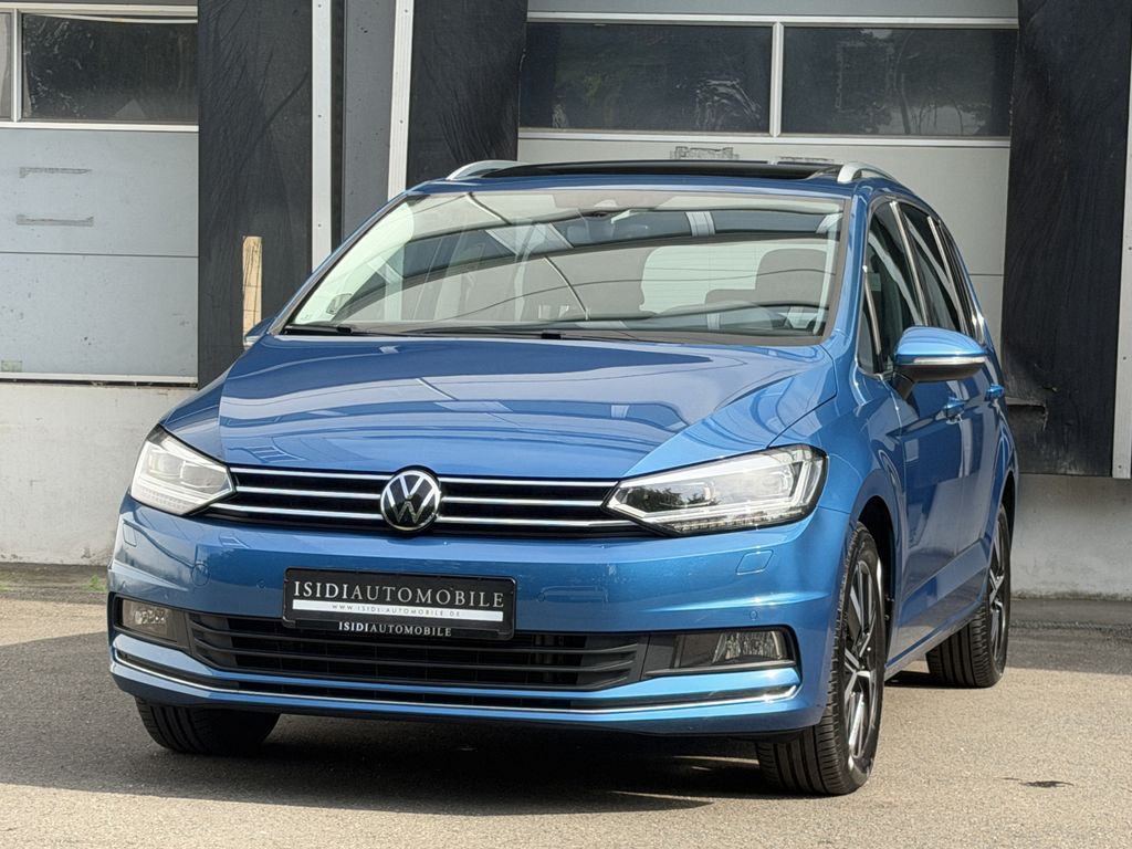 Volkswagen Touran 2022 г. Синий, пробег 47700 км