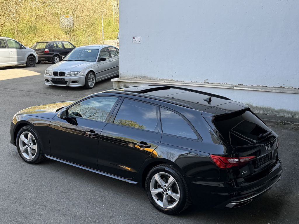 Audi A4 2021 г. Чёрный, пробег 53700 км
