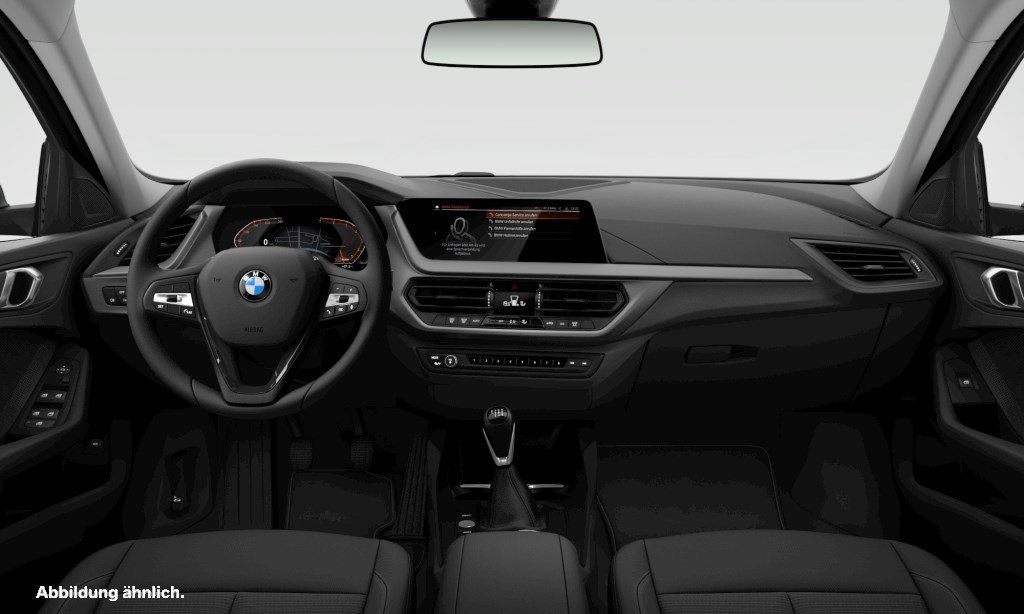 BMW 116 2023 г. Чёрный, пробег 38729 км