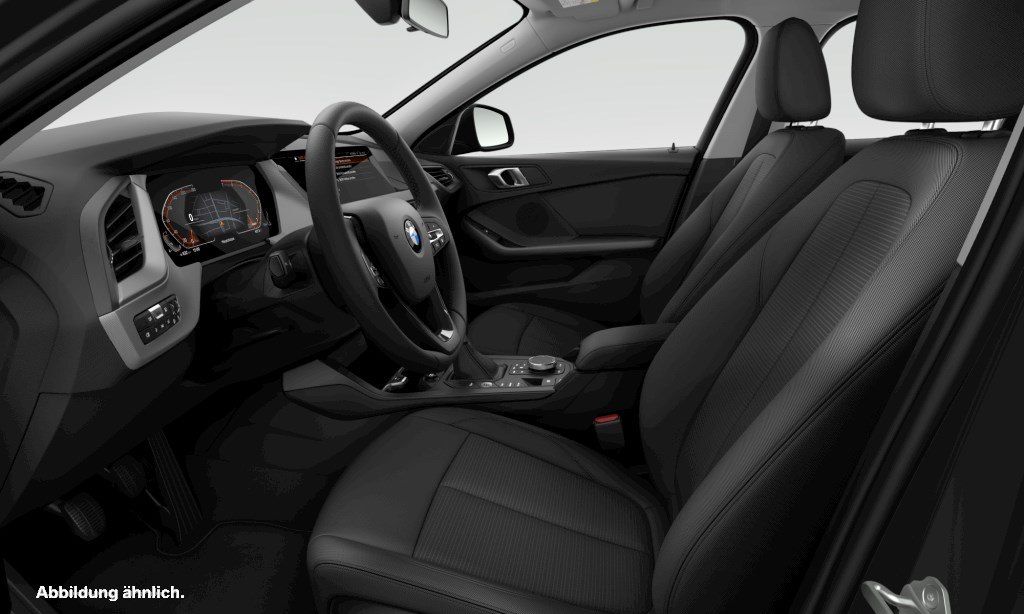 BMW 116 2023 г. Чёрный, пробег 38729 км