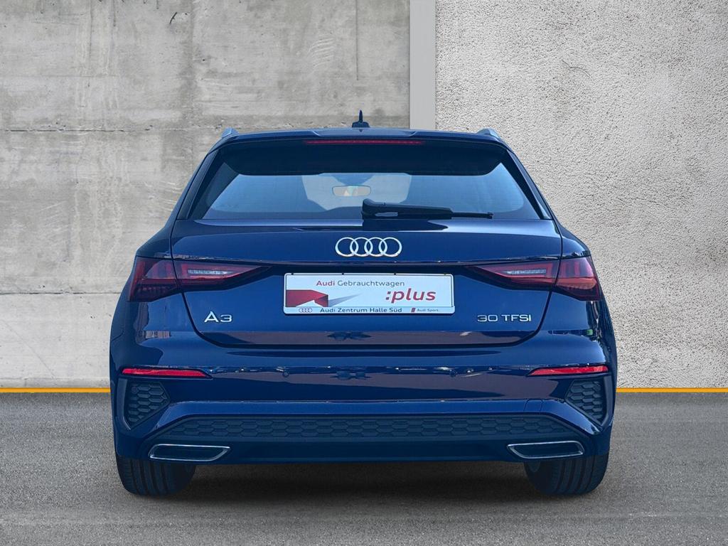 Audi A3 2021 г. Синий, пробег 36821 км