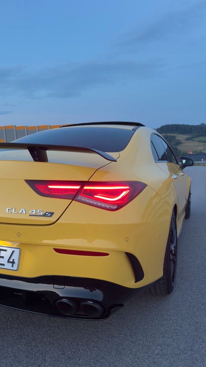 Mercedes-Benz CLA 45 AMG 2022 г. Жёлтый, пробег 45400 км