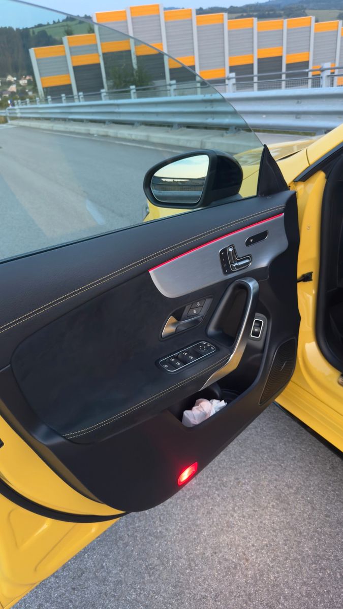Mercedes-Benz CLA 45 AMG 2022 г. Жёлтый, пробег 45400 км