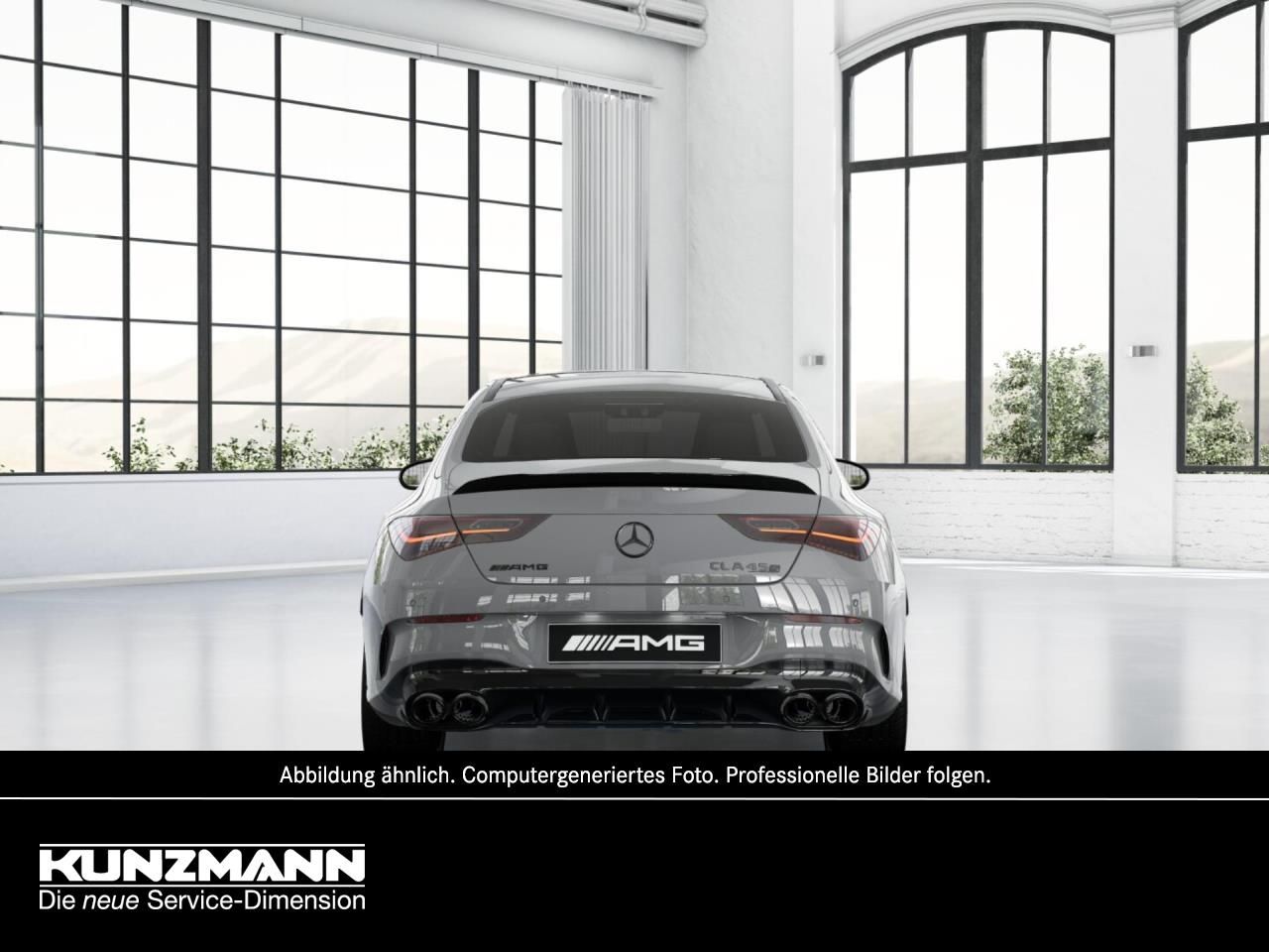 Mercedes-Benz CLA 45 AMG 2025 г. Серый, пробег 3300 км