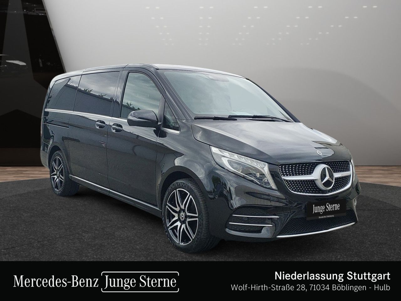 Mercedes-Benz V 300 2022 г. Чёрный, пробег 51447 км