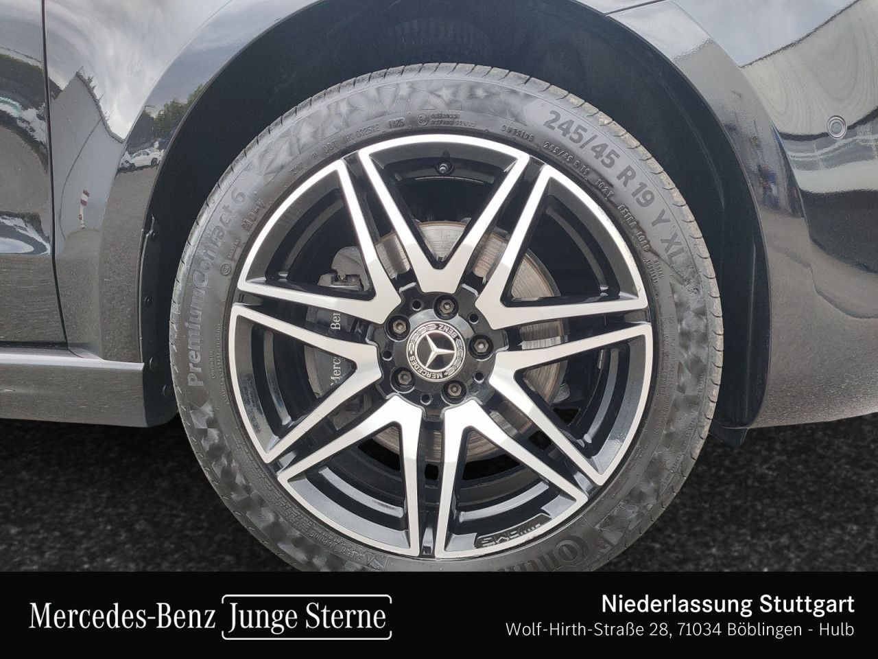 Mercedes-Benz V 300 2022 г. Чёрный, пробег 51447 км