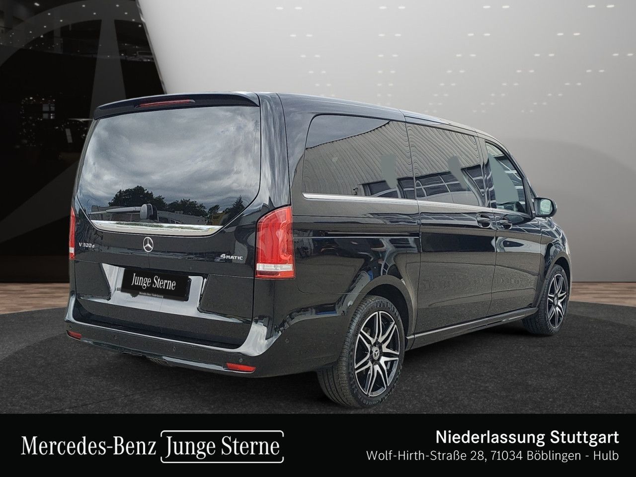 Mercedes-Benz V 300 2022 г. Чёрный, пробег 51447 км