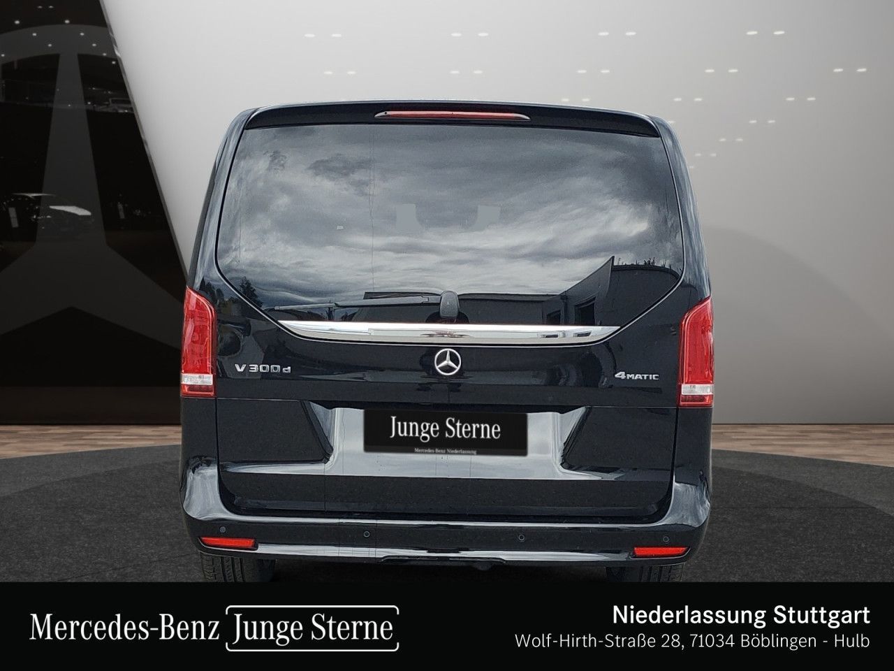 Mercedes-Benz V 300 2022 г. Чёрный, пробег 51447 км