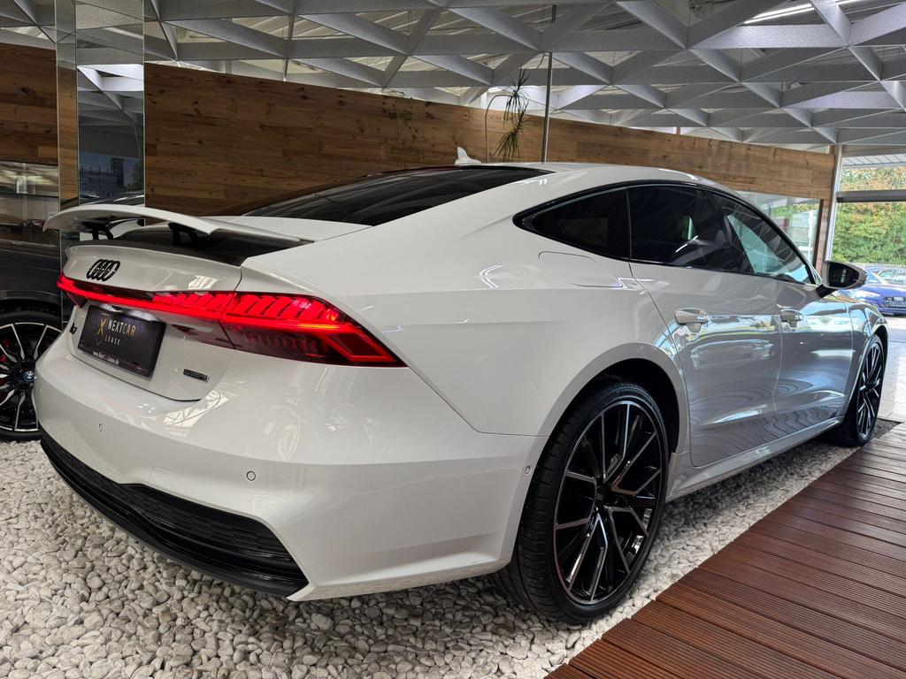 Audi A7 2022 г. Белый, пробег 55333 км