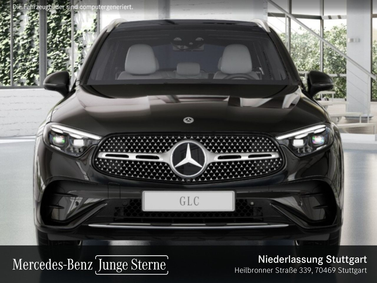 Mercedes-Benz GLC 300 2025 г. Чёрный, пробег 48063 км
