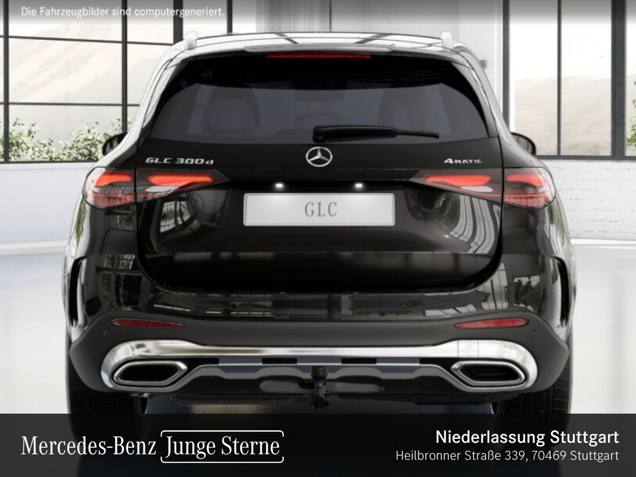 Mercedes-Benz GLC 300 2025 г. Чёрный, пробег 48063 км