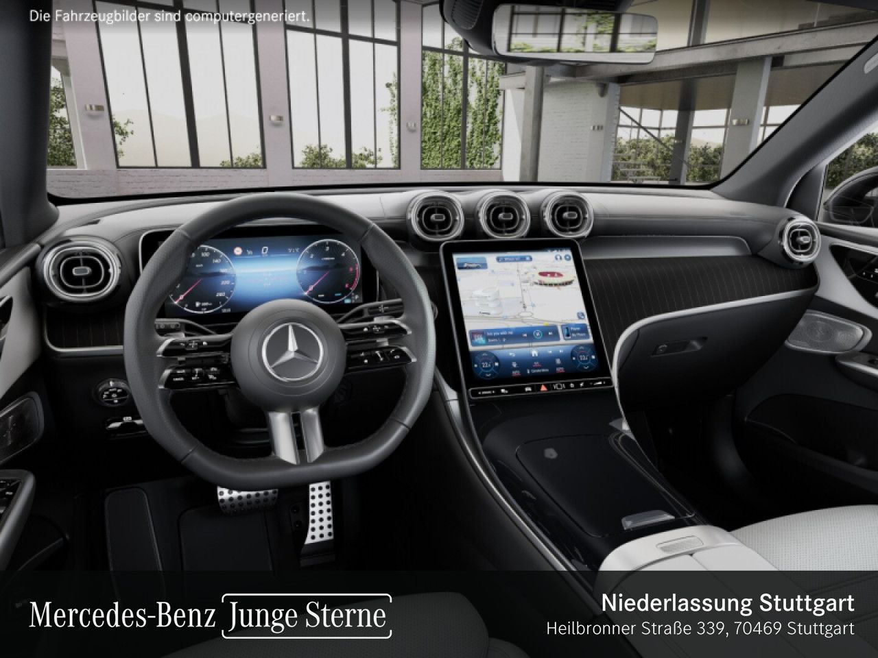 Mercedes-Benz GLC 300 2025 г. Чёрный, пробег 48063 км