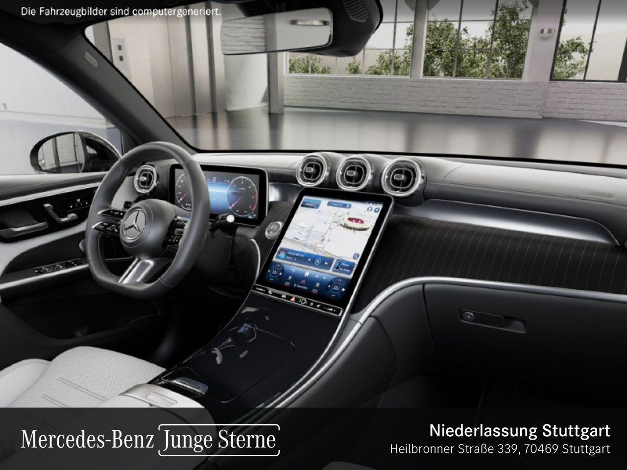 Mercedes-Benz GLC 300 2025 г. Чёрный, пробег 48063 км