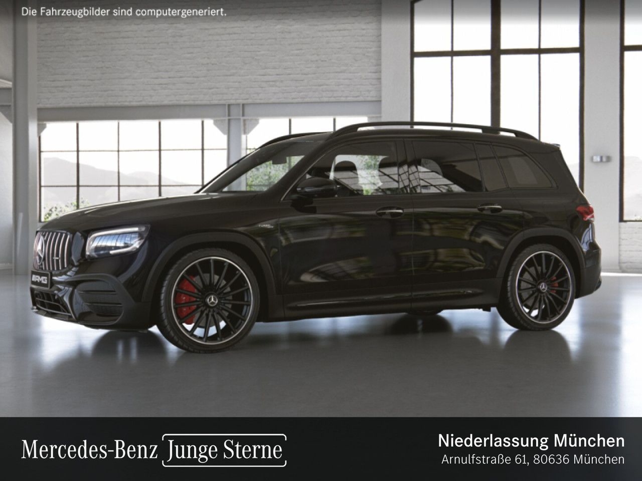 Mercedes-Benz GLB 35 AMG 2022 г. Чёрный, пробег 48123 км