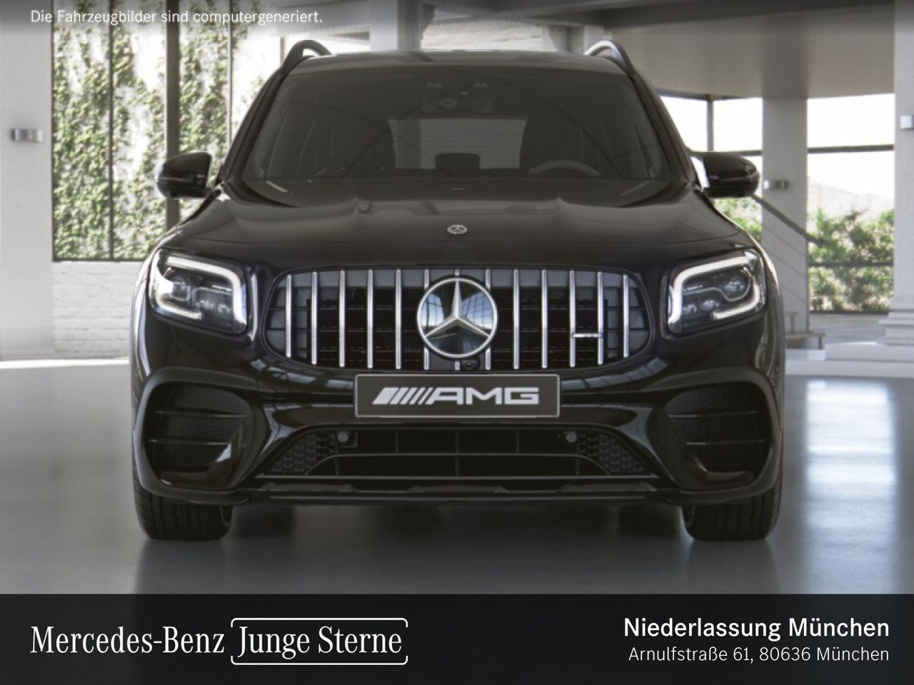 Mercedes-Benz GLB 35 AMG 2022 г. Чёрный, пробег 48123 км
