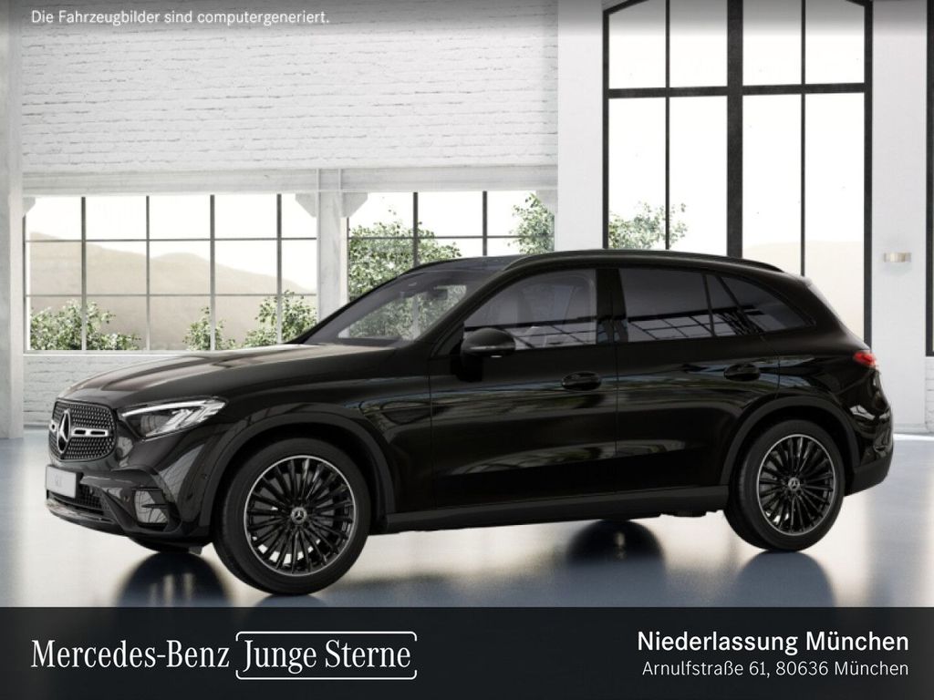 Mercedes-Benz GLC 220 2024 г. Чёрный, пробег 22590 км