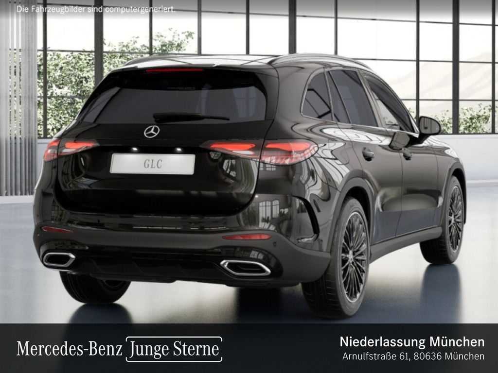 Mercedes-Benz GLC 220 2024 г. Чёрный, пробег 22590 км