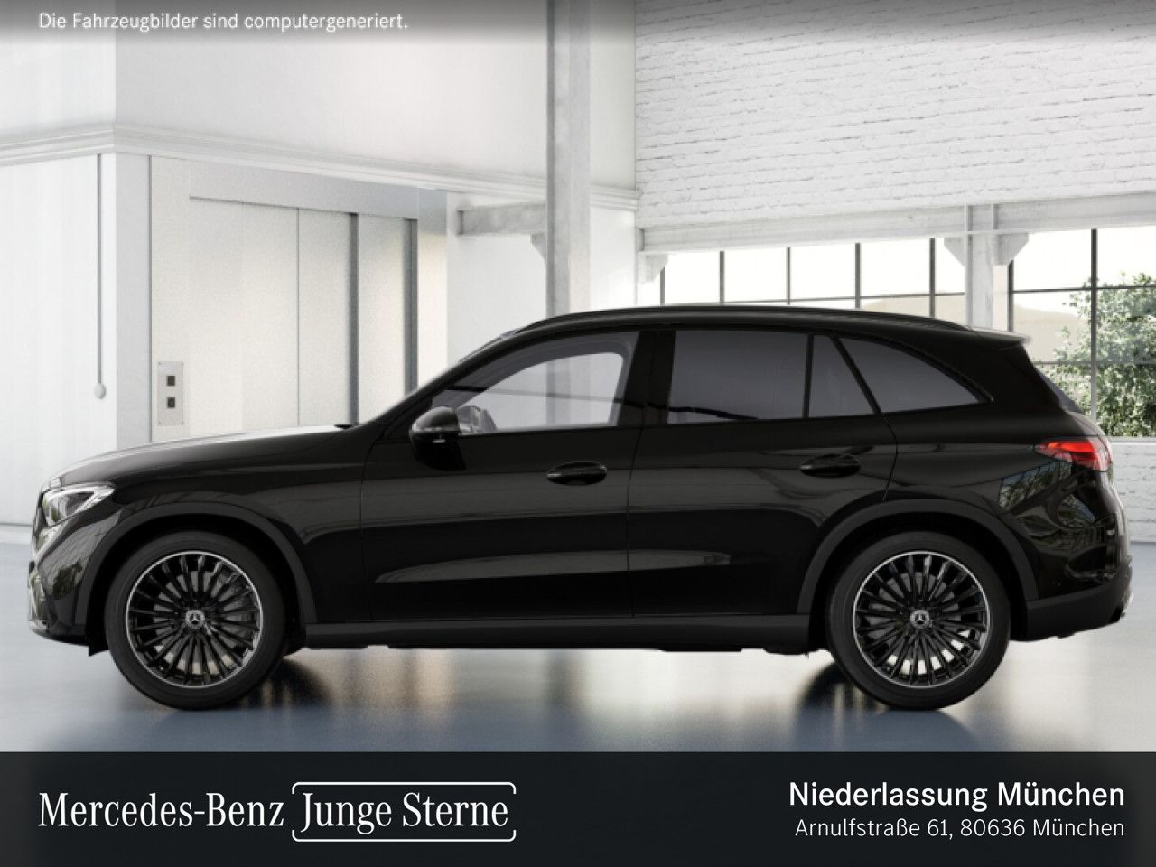 Mercedes-Benz GLC 220 2024 г. Чёрный, пробег 22590 км