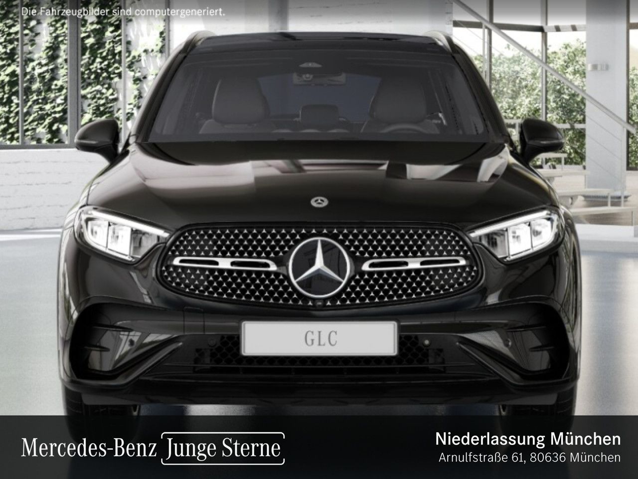 Mercedes-Benz GLC 220 2024 г. Чёрный, пробег 22590 км