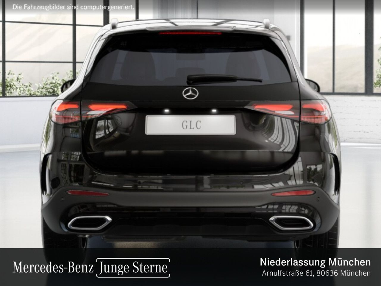 Mercedes-Benz GLC 220 2024 г. Чёрный, пробег 22590 км