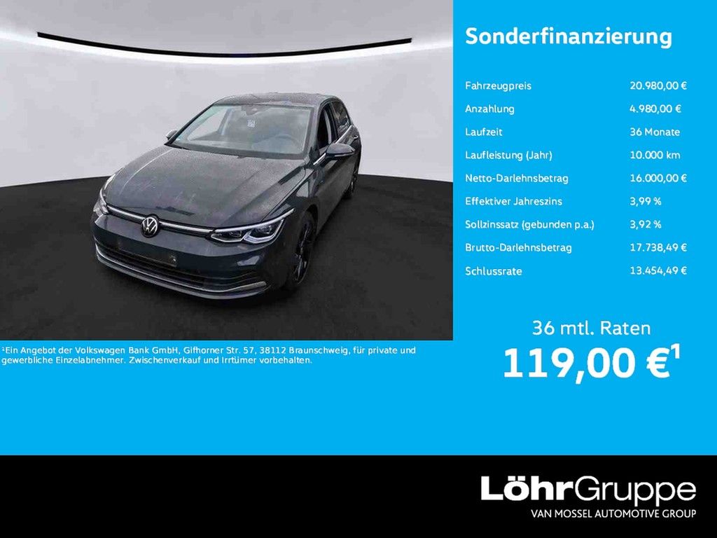 Volkswagen Golf 2024 г. Серый, пробег 12710 км