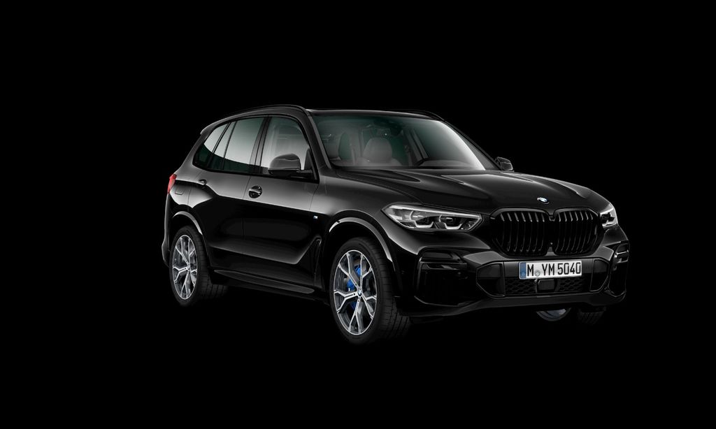 BMW X5 2022 г. Чёрный, пробег 52700 км
