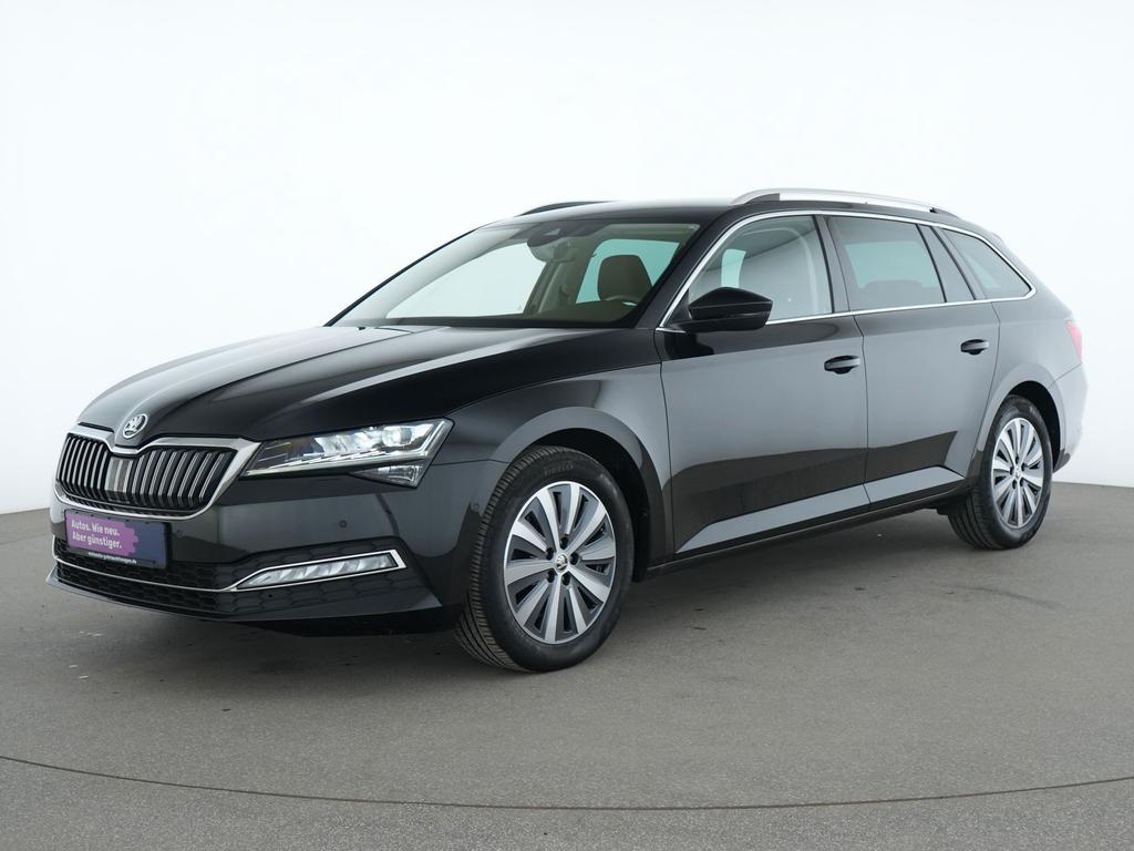 Skoda Superb 2022 г. Чёрный, пробег 55258 км
