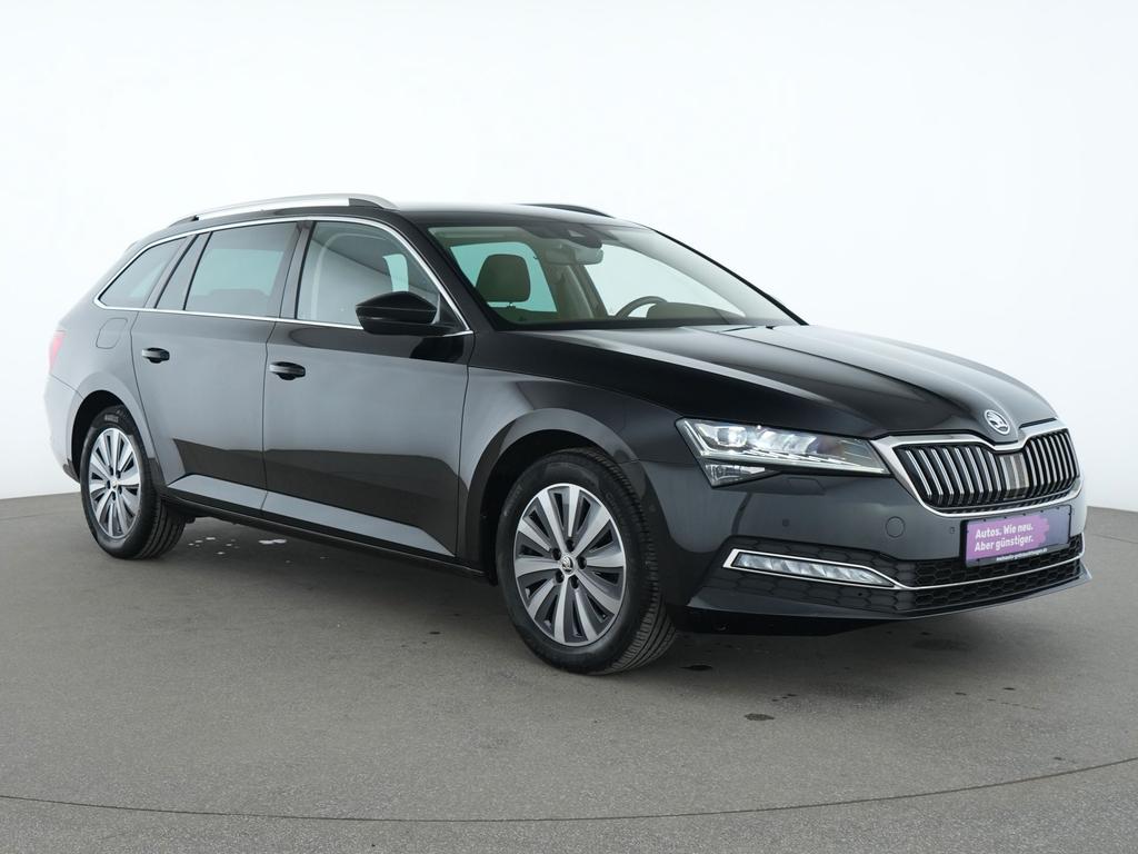 Skoda Superb 2022 г. Чёрный, пробег 55258 км