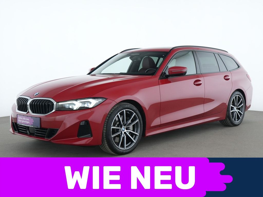 BMW 330 2024 г. Красный, пробег 30456 км