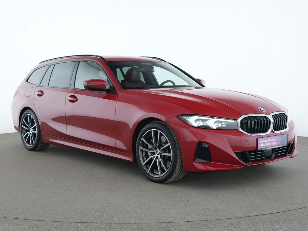 BMW 330 2024 г. Красный, пробег 30456 км