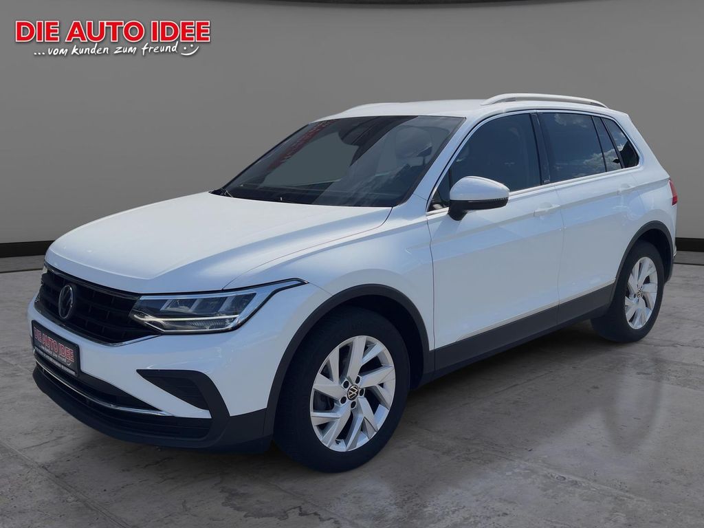 Volkswagen Tiguan 2023 г. Белый, пробег 45750 км