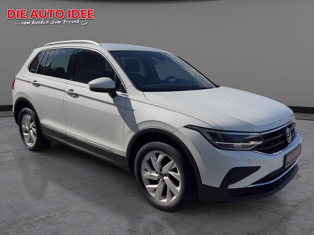 Volkswagen Tiguan 2023 г. Белый, пробег 45750 км