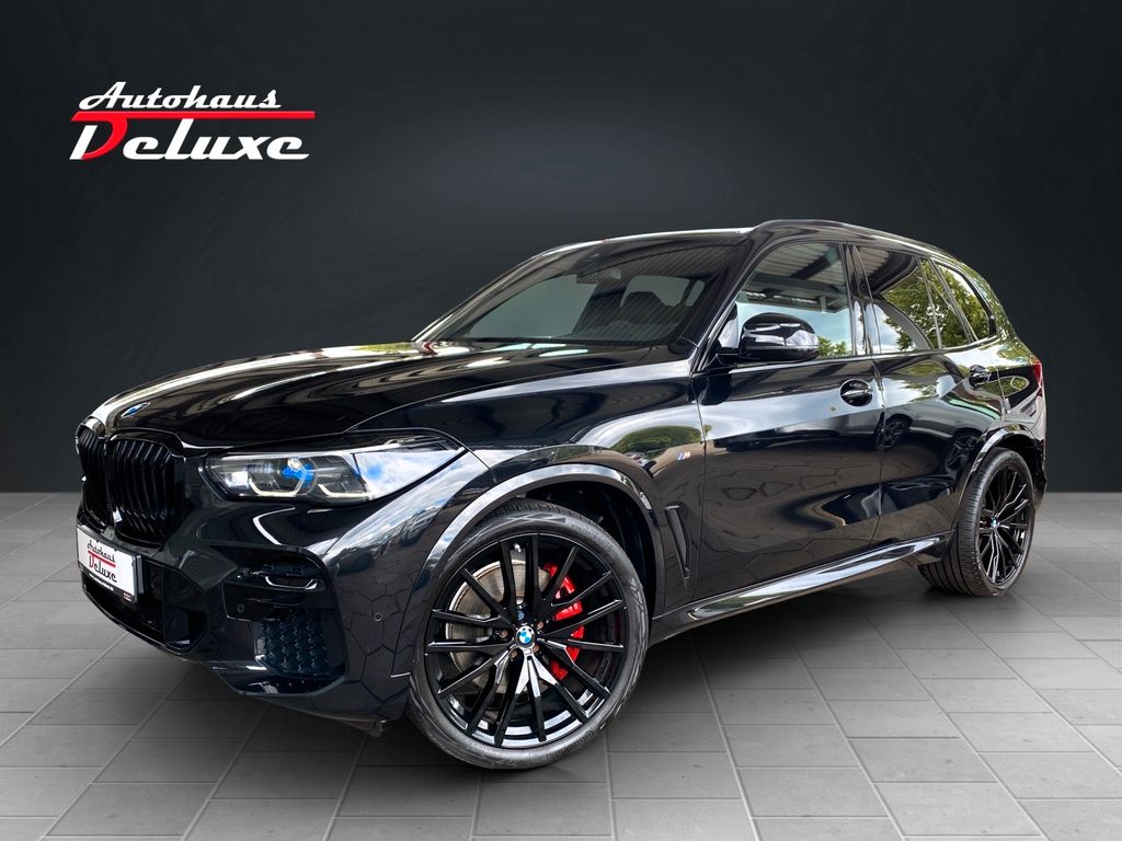 BMW X5 2023 г. Чёрный, пробег 50000 км