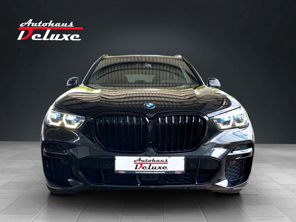 BMW X5 2023 г. Чёрный, пробег 50000 км