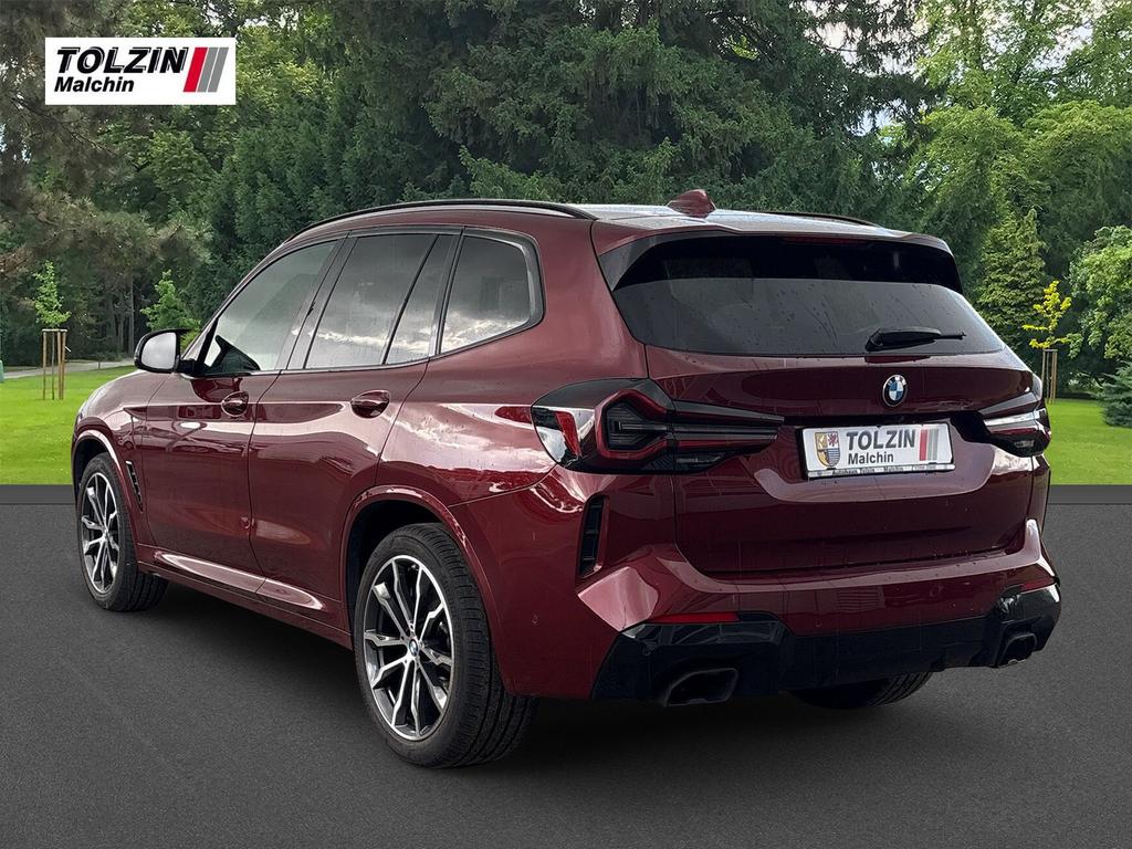 BMW X3 2023 г. Красный, пробег 38660 км