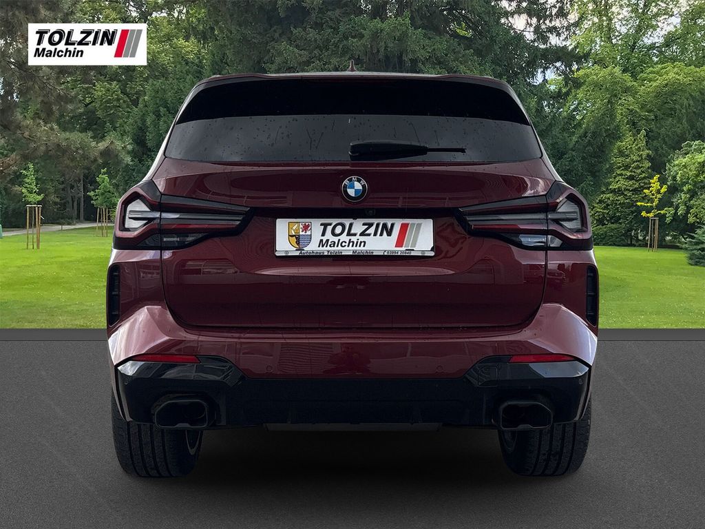 BMW X3 2023 г. Красный, пробег 38660 км