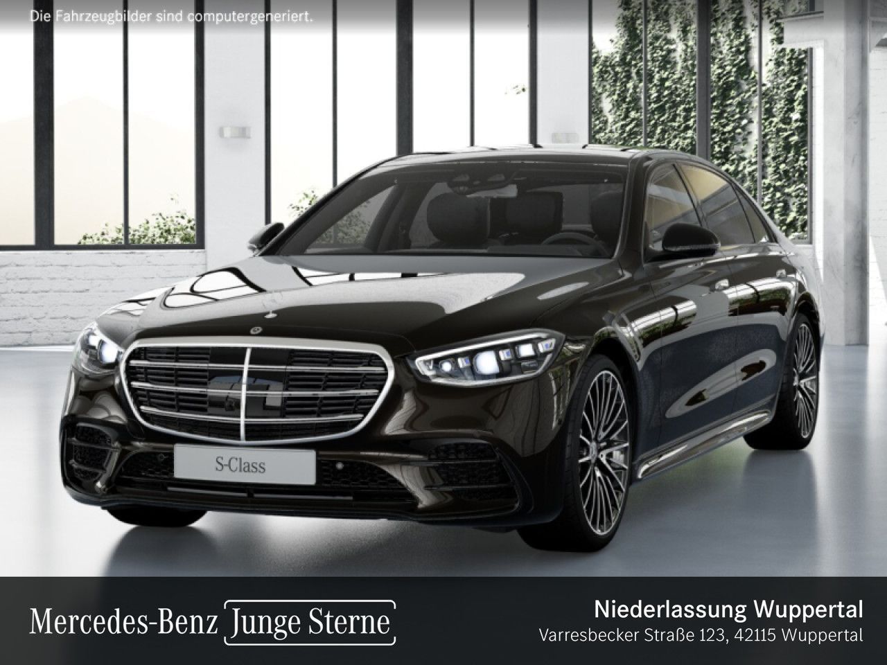 Mercedes-Benz S 400 2022 г. Чёрный, пробег 59656 км