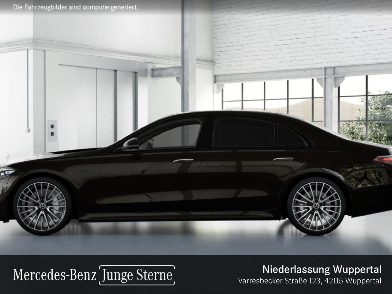 Mercedes-Benz S 400 2022 г. Чёрный, пробег 59656 км