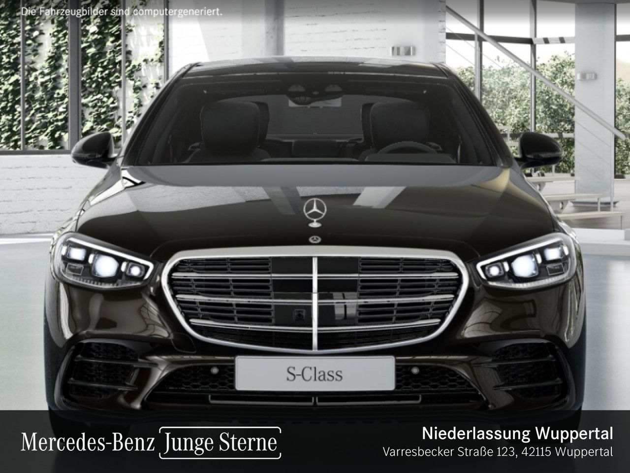 Mercedes-Benz S 400 2022 г. Чёрный, пробег 59656 км