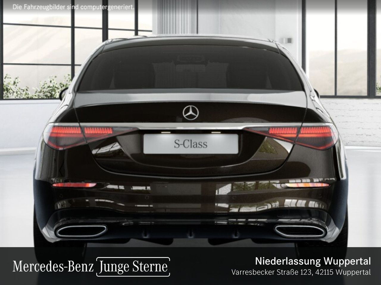 Mercedes-Benz S 400 2022 г. Чёрный, пробег 59656 км