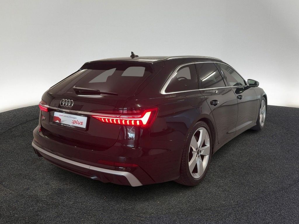 Audi S6 2023 г. Чёрный, пробег 48400 км