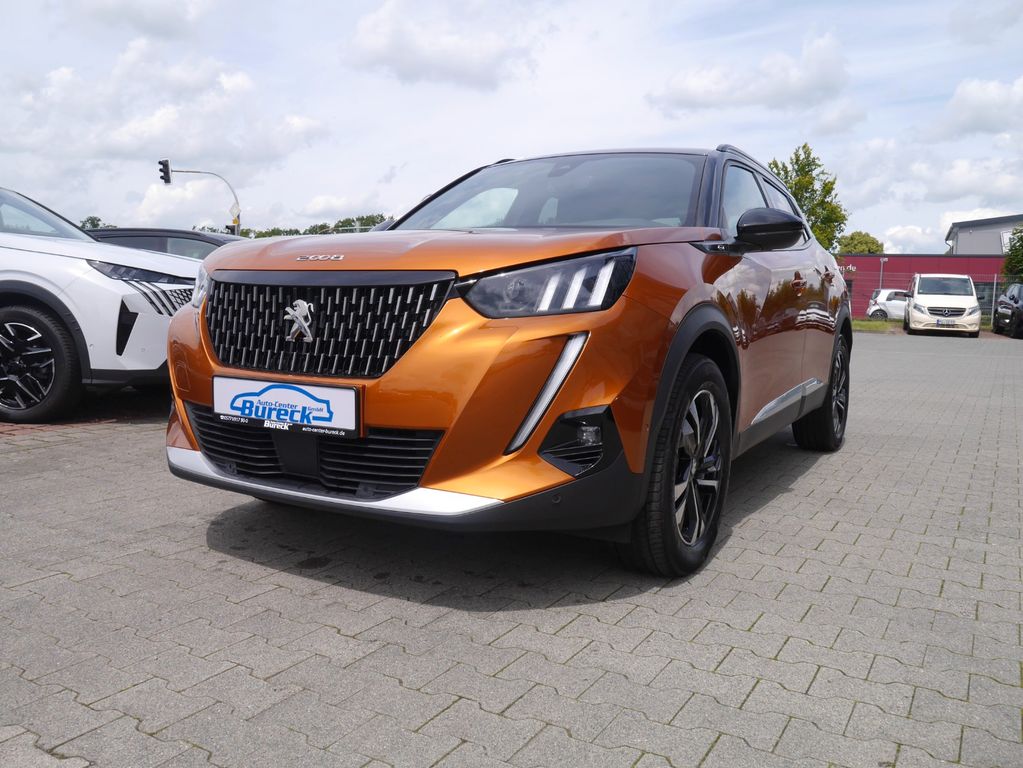 Peugeot 2008 2021 г. Оранжевый, пробег 44738 км