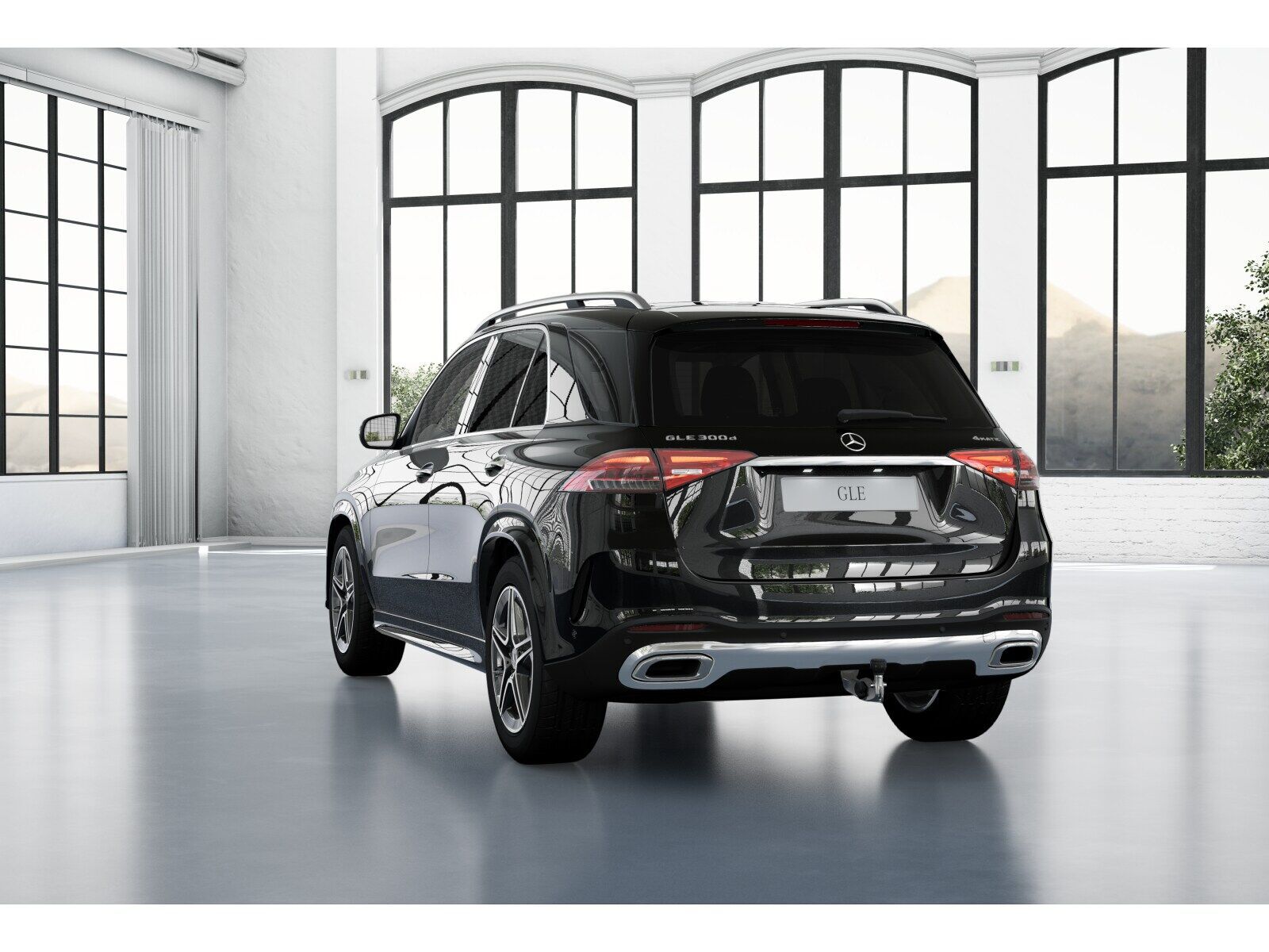 Mercedes-Benz GLE 300 2025 г. Чёрный, пробег 14979 км