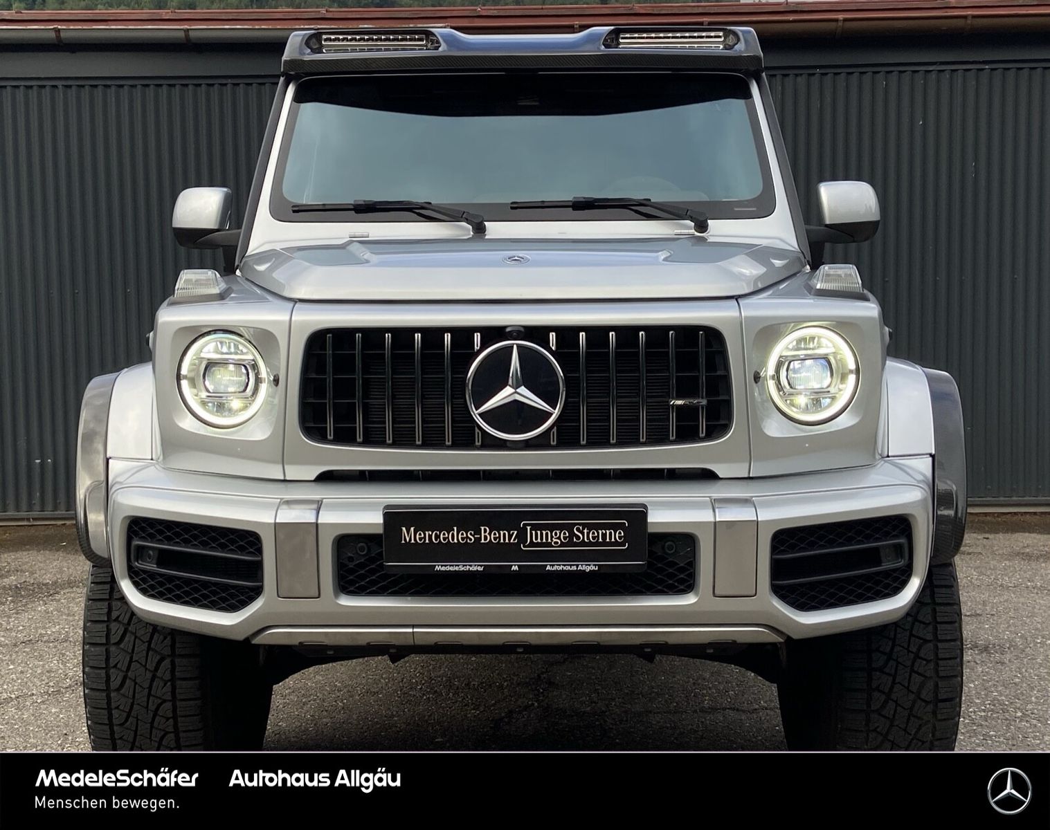 Mercedes-Benz G 63 AMG 2022 г. Серебристый, пробег 1195 км