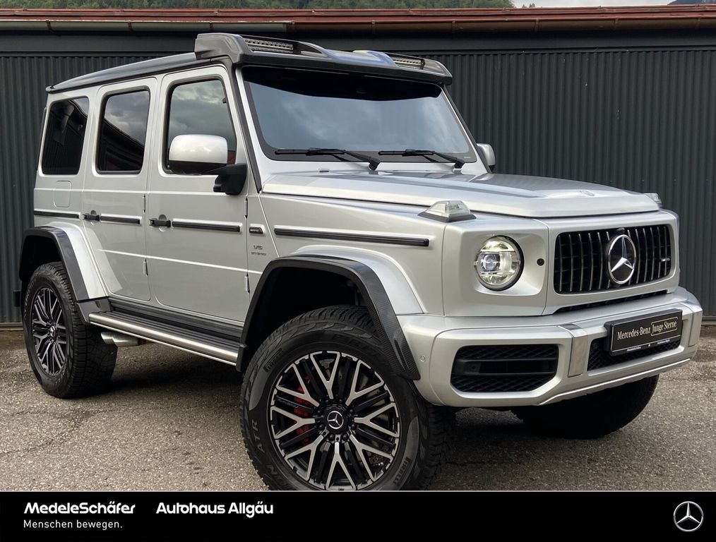 Mercedes-Benz G 63 AMG 2022 г. Серебристый, пробег 1195 км